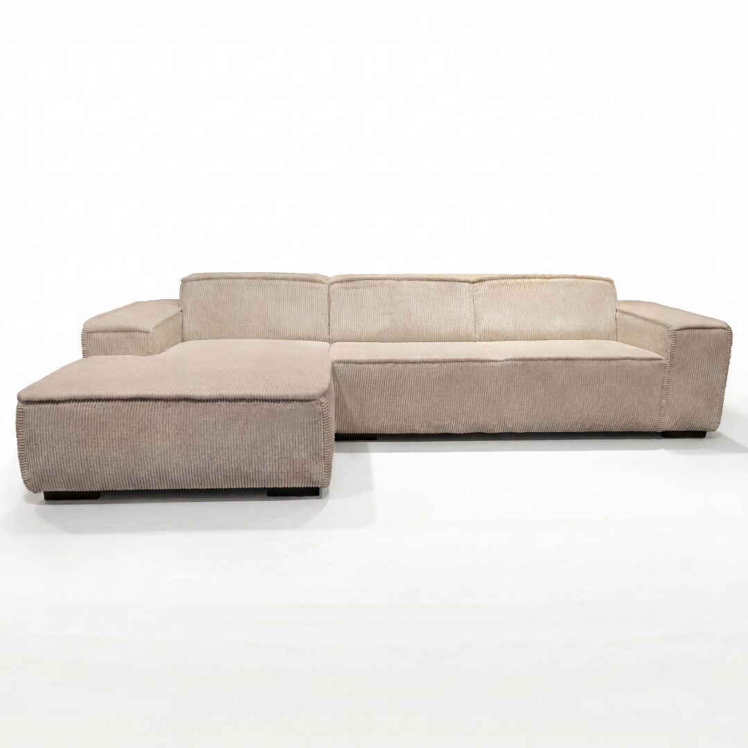 Hoekbank Modena Beige Links