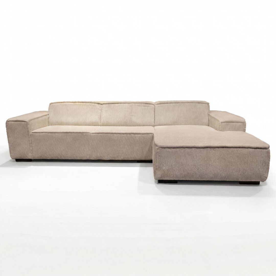 Hoekbank Modena Beige Rechts