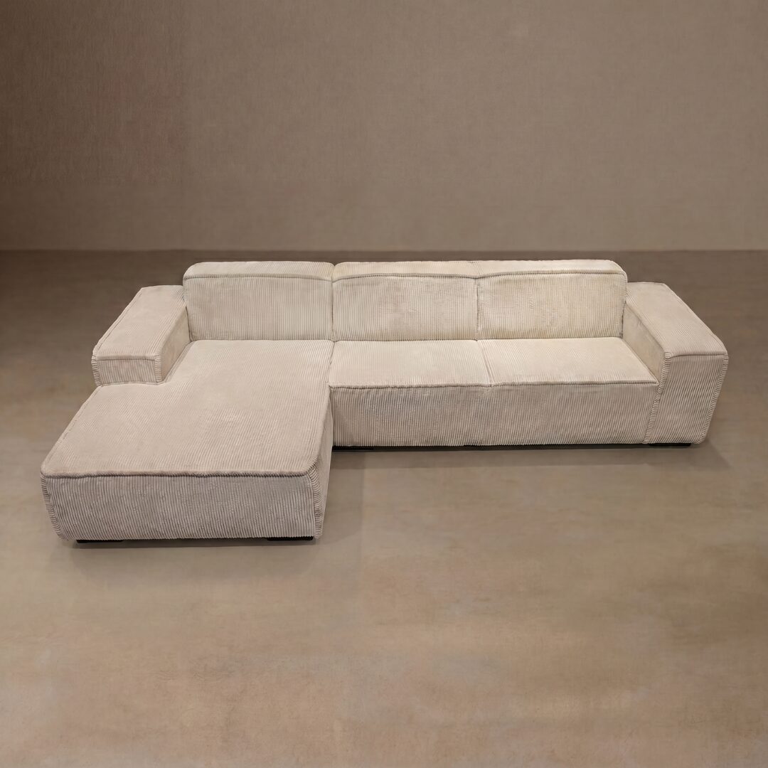 Hoekbank Modena Beige Links
