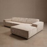 Hoekbank Modena Beige Rechts