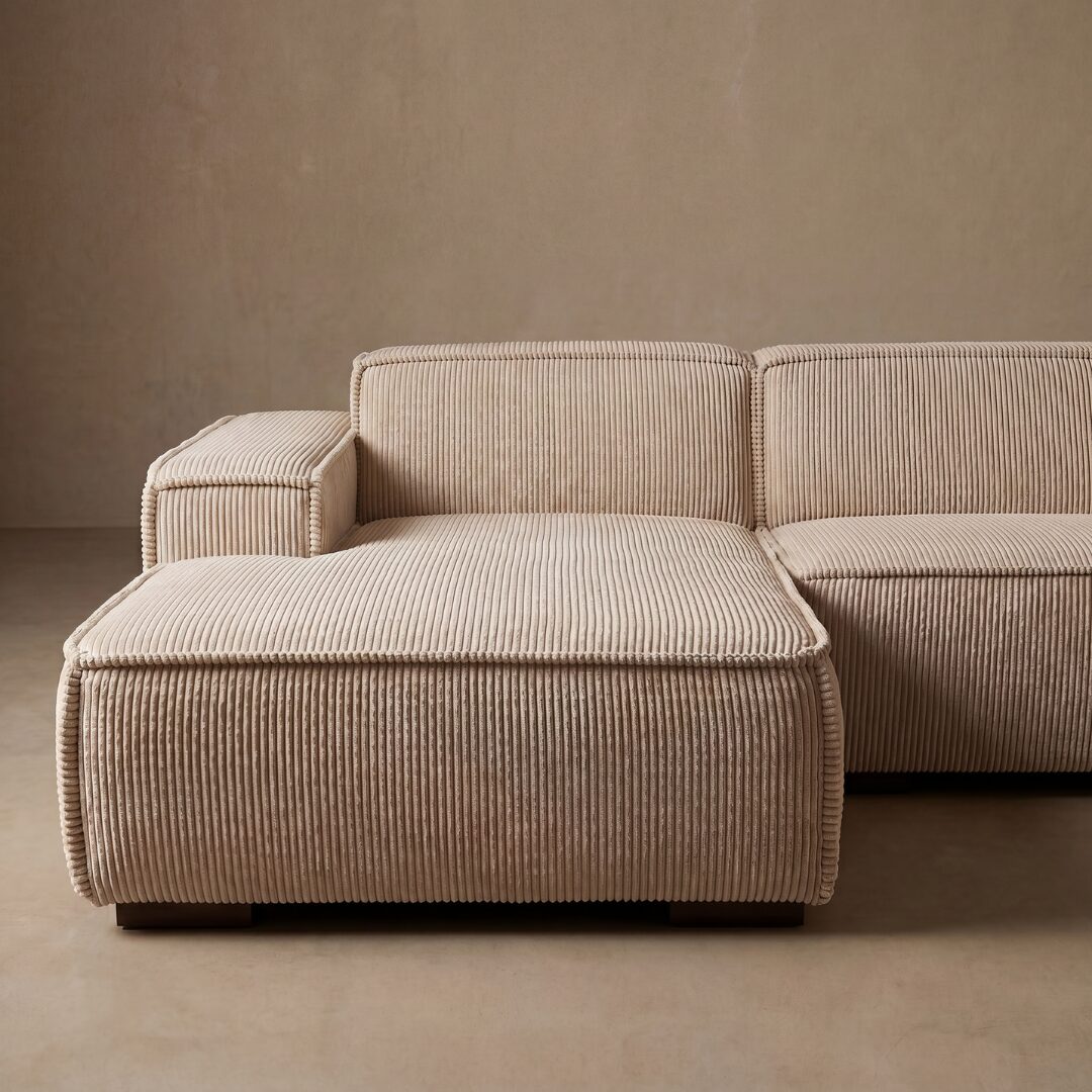 Hoekbank Modena Beige Links