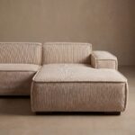 Hoekbank Modena Beige Rechts
