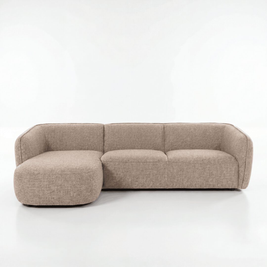 Hoekbank Elba Beige Links