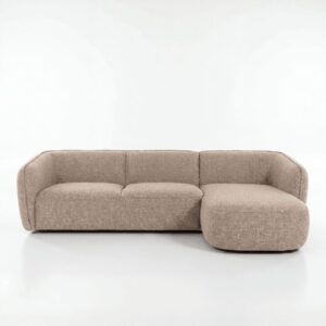 Hoekbank Elba Beige Rechts