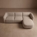 Hoekbank Elba Beige Rechts
