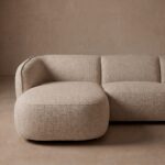 Hoekbank Elba Beige Links