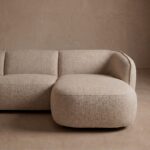 Hoekbank Elba Beige Rechts