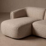 Hoekbank Elba Beige Links