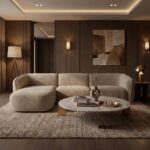 Hoekbank Elba Beige Links