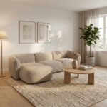 Hoekbank Elba Beige Links