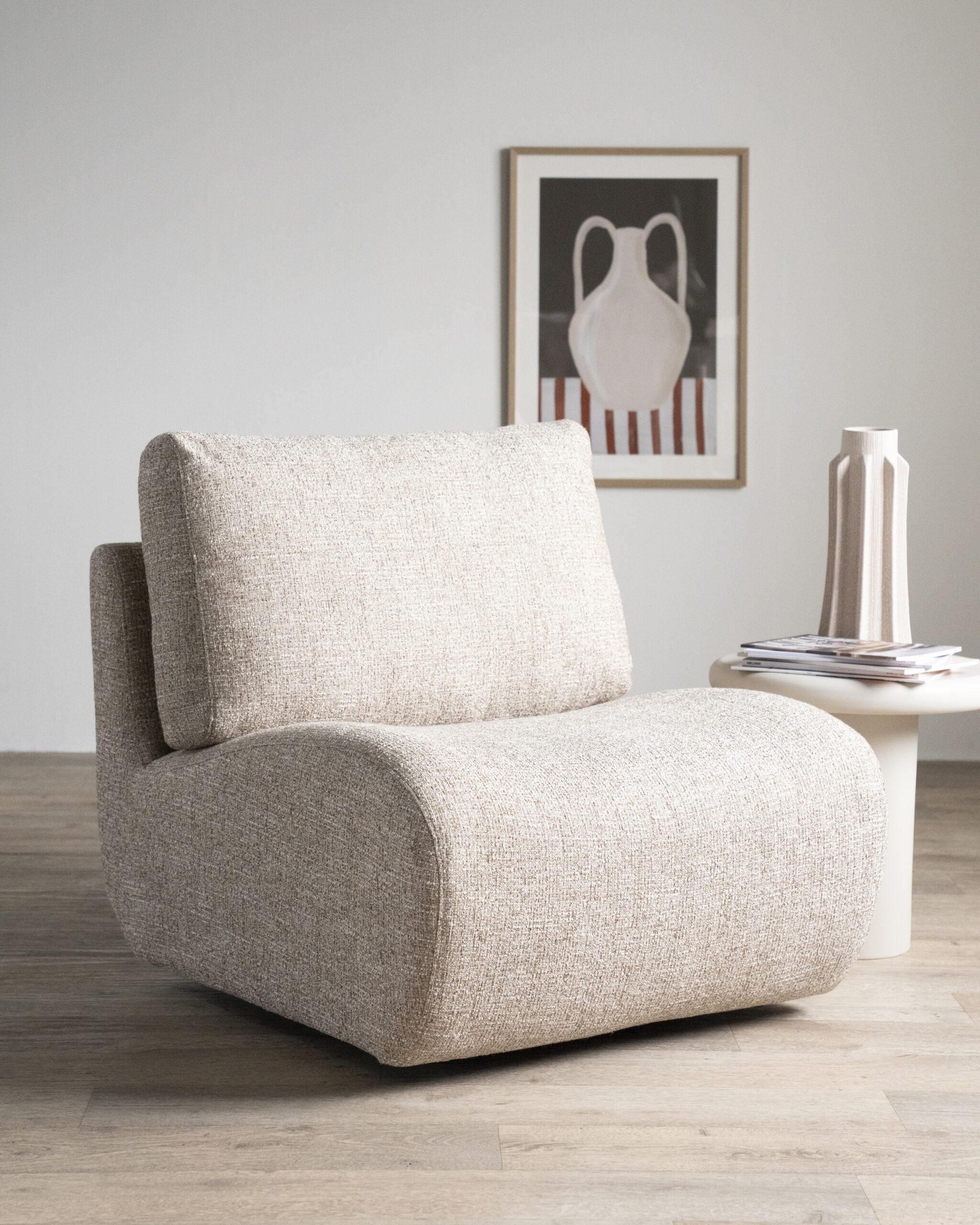 Fauteuil Lucia | Bruin