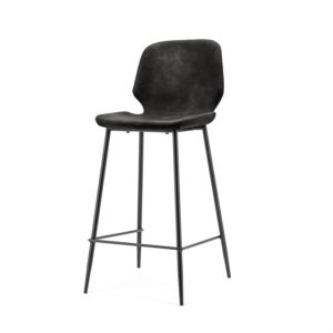 Barstoel Seashell high | Zwart