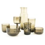 Drinkglas Bubble Groot | Bruin