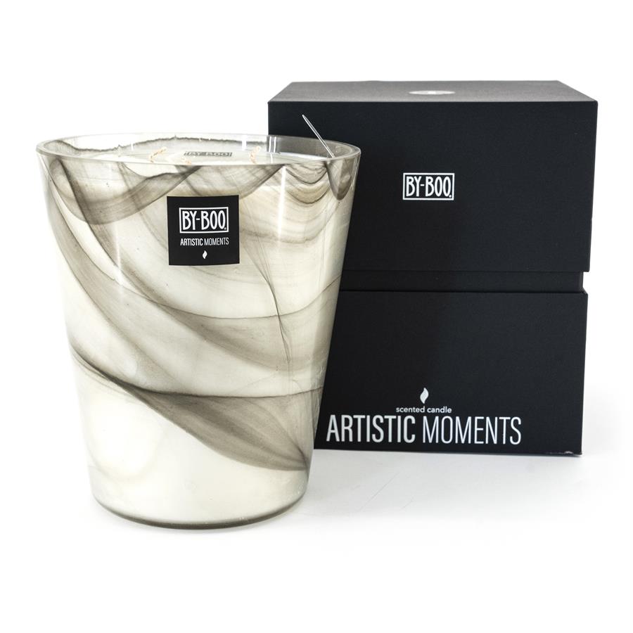 Geurkaars Artistic Moments Groot | Grijs