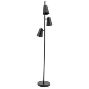 Vloerlamp Cole | Zwart