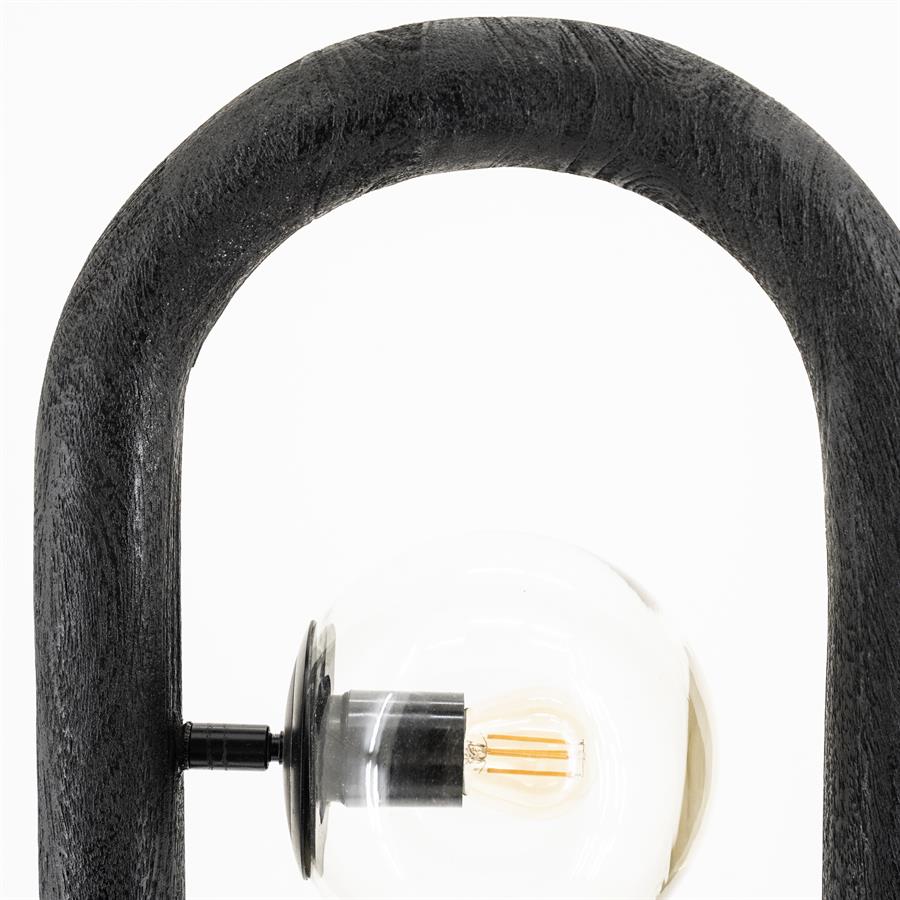 Vloerlamp Eris | Zwart