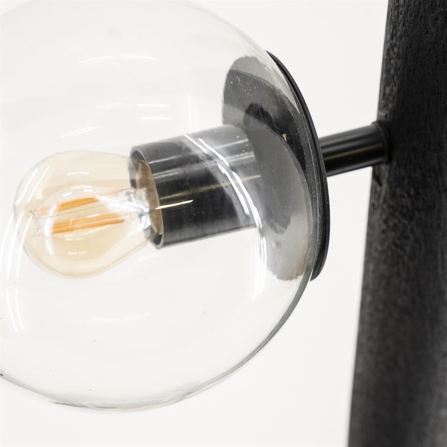 Vloerlamp Eris | Zwart