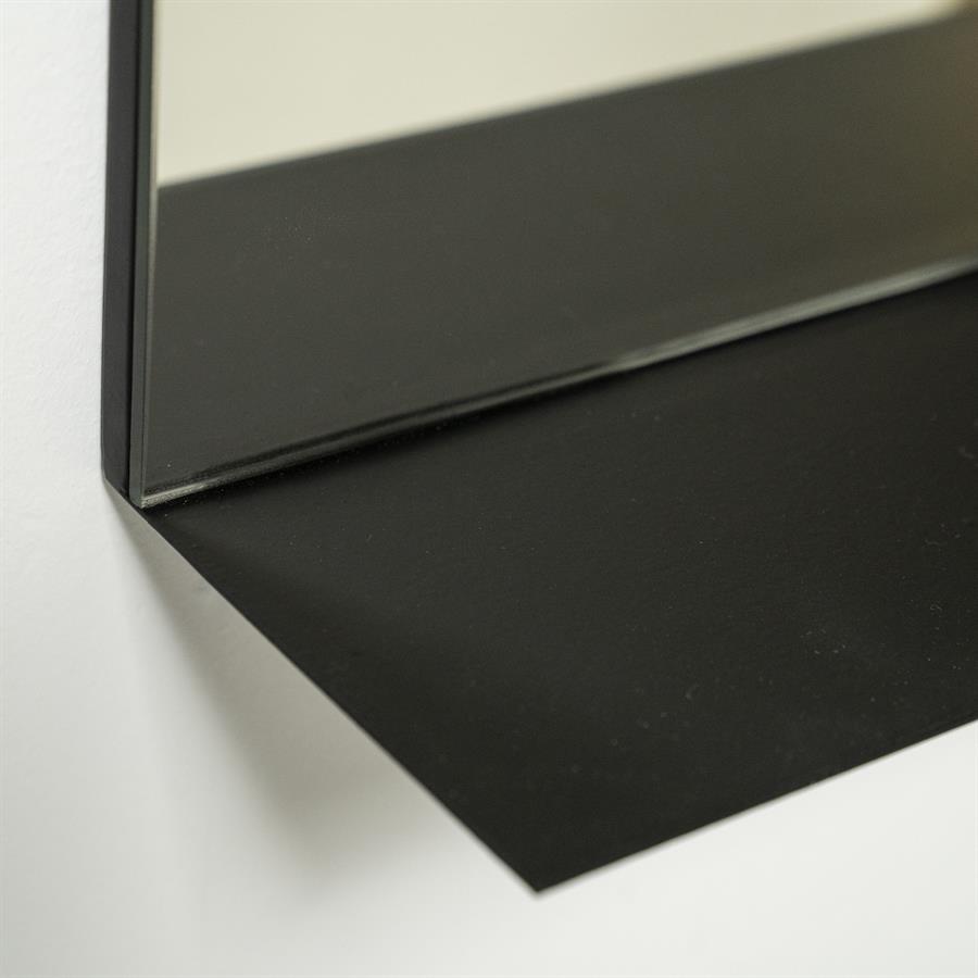Spiegel Image rectangular | Zwart