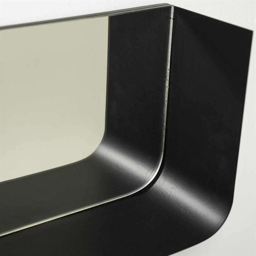 Spiegel Image rectangular | Zwart