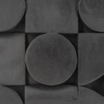 Wanddeco Hills | Zwart