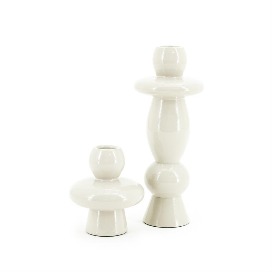 Kandelaar Barolo (set of 2) | Beige