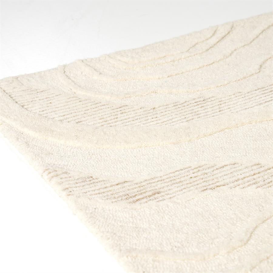 Vloerkleed Soil 160×230 cm | Wit