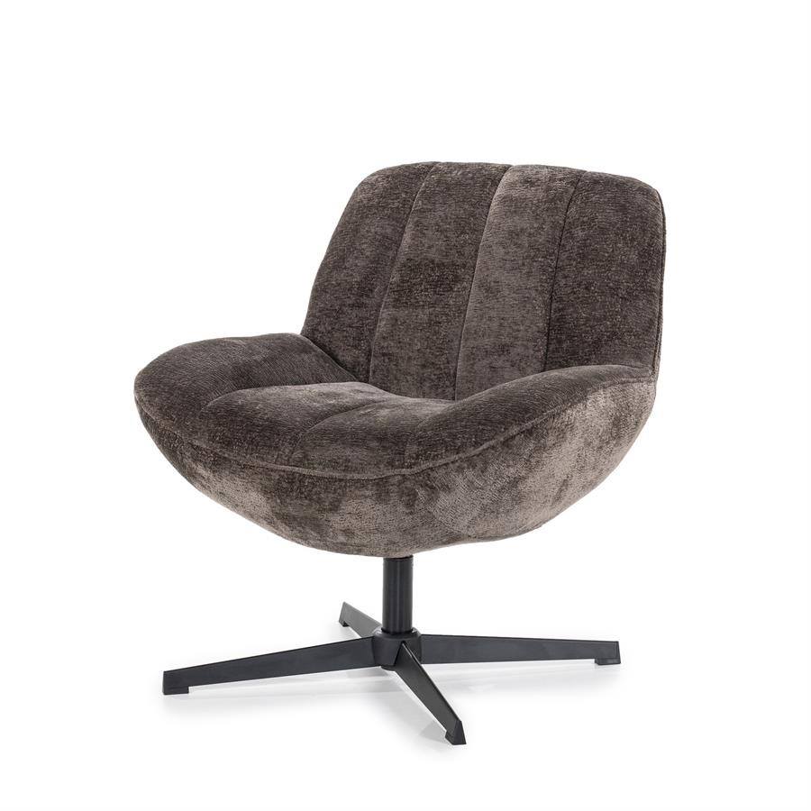 Fauteuil Derby | Draaibaar | Bruin