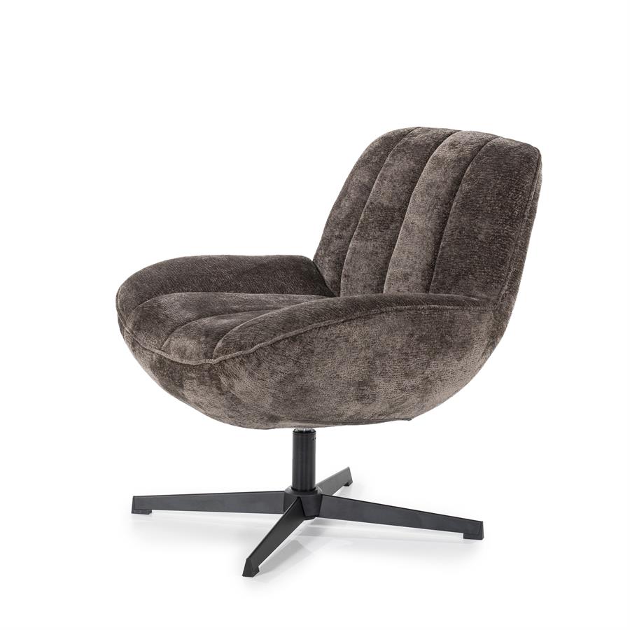 Fauteuil Derby | Draaibaar | Bruin