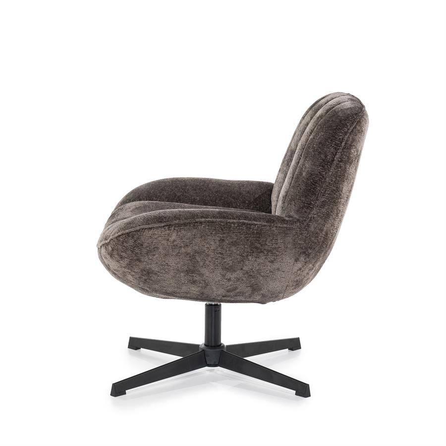 Fauteuil Derby | Draaibaar | Bruin