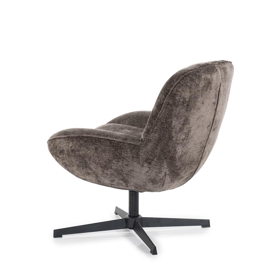 Fauteuil Derby | Draaibaar | Bruin