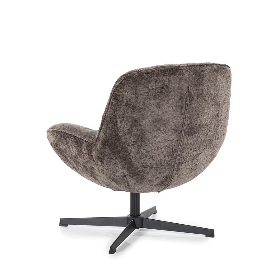Fauteuil Derby | Draaibaar | Bruin