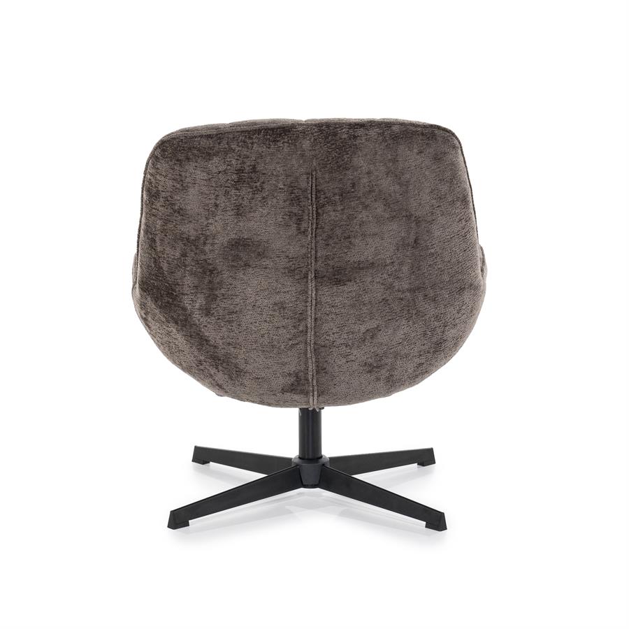 Fauteuil Derby | Draaibaar | Bruin
