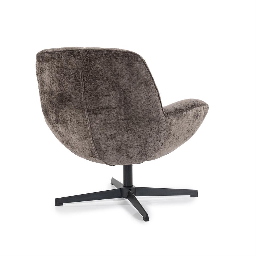 Fauteuil Derby | Draaibaar | Bruin