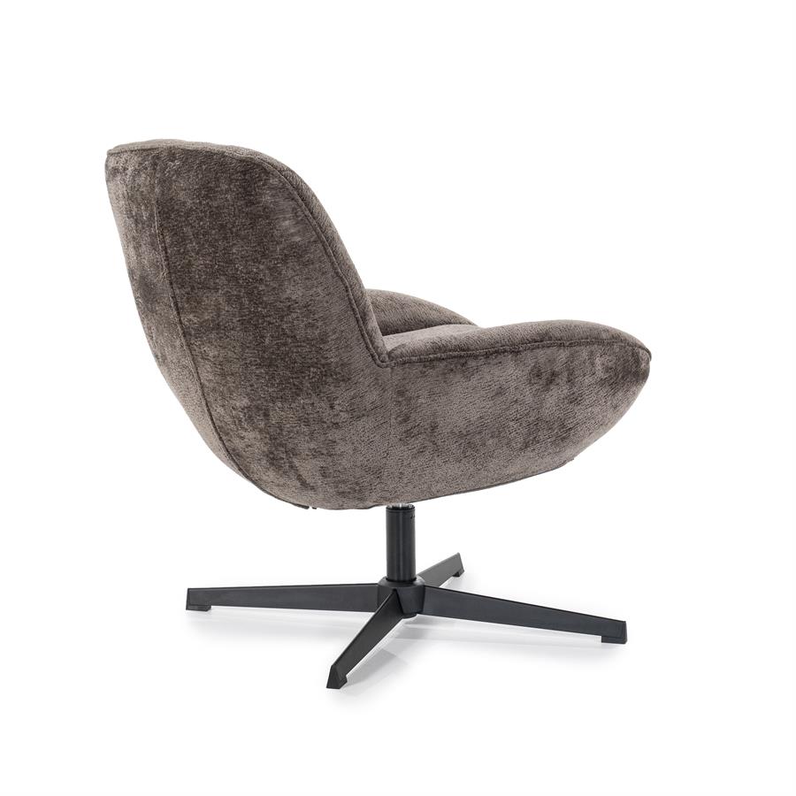 Fauteuil Derby | Draaibaar | Bruin
