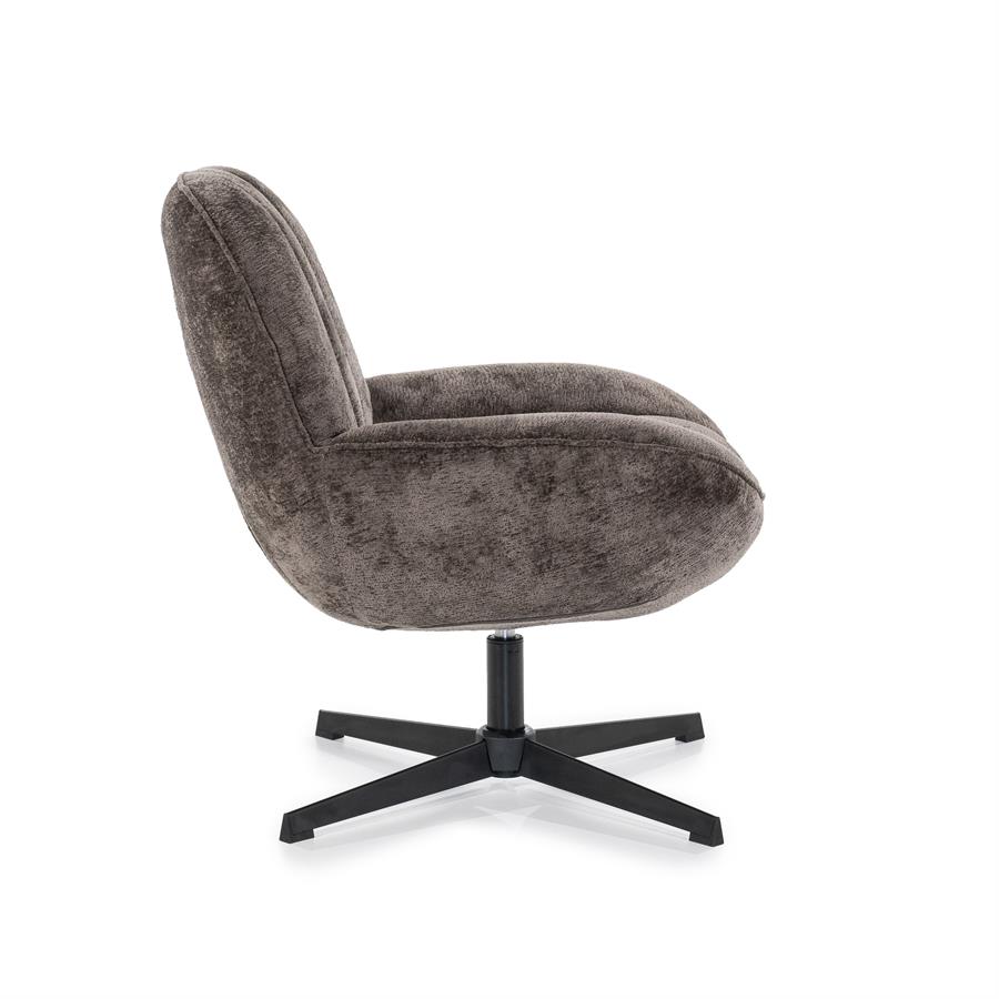 Fauteuil Derby | Draaibaar | Bruin