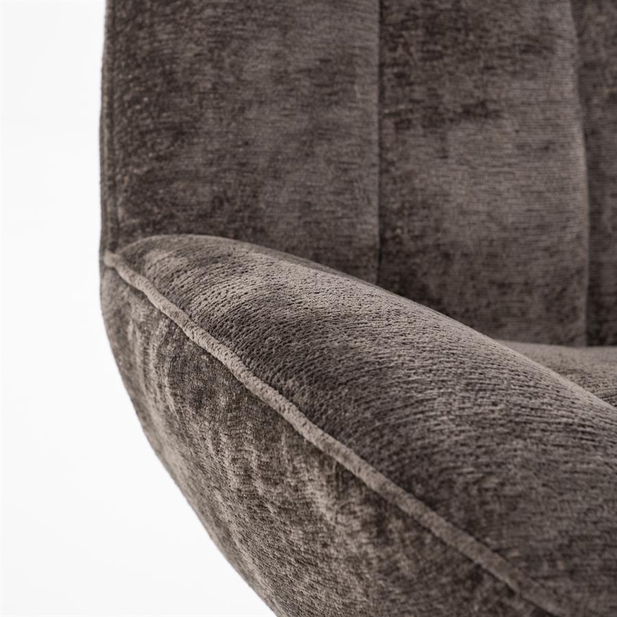 Fauteuil Derby | Draaibaar | Bruin