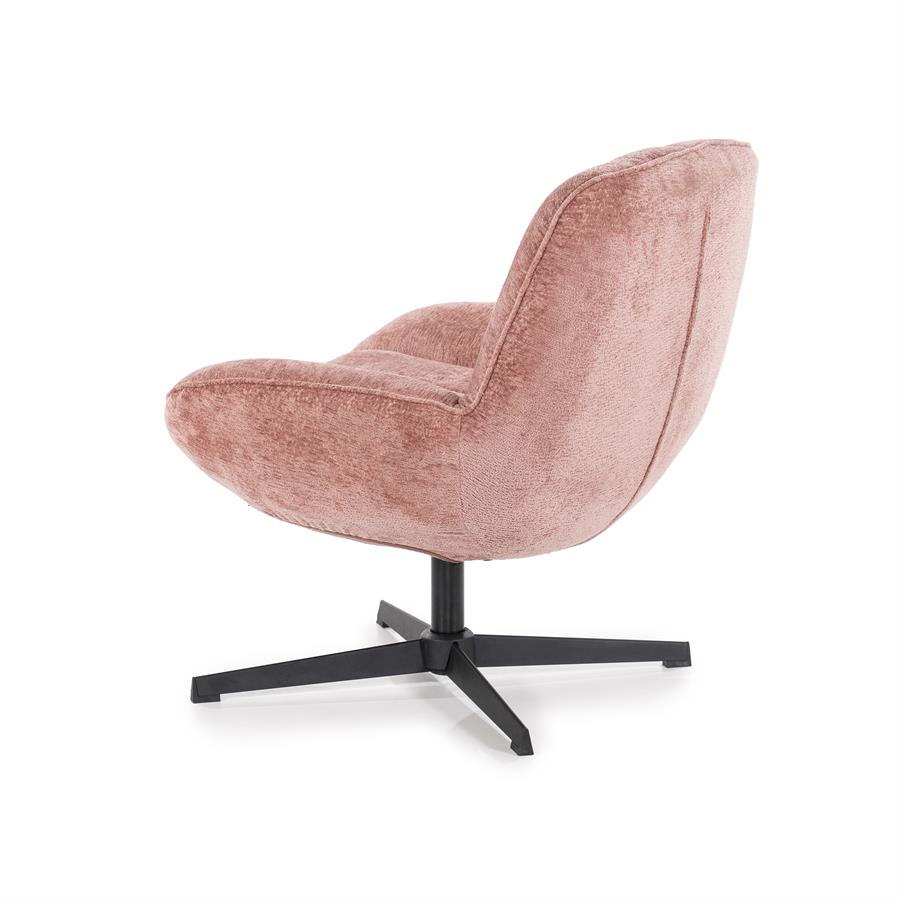 Fauteuil Derby | Draaibaar | Roze