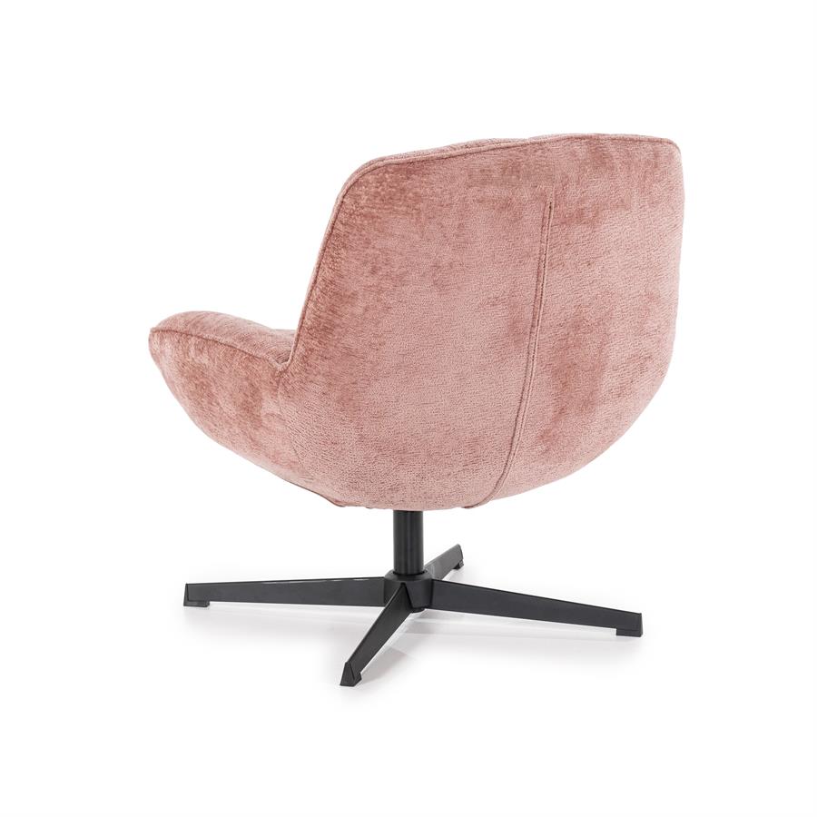 Fauteuil Derby | Draaibaar | Roze
