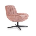 Fauteuil Derby | Draaibaar | Roze