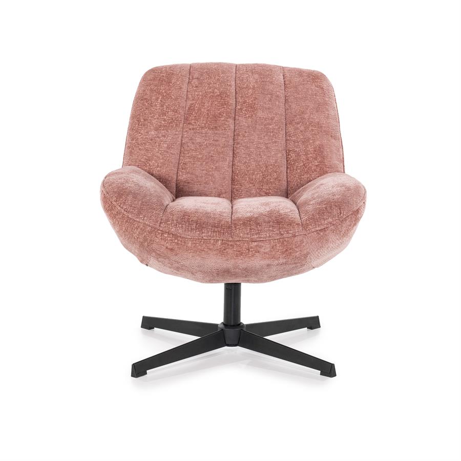 Fauteuil Derby | Draaibaar | Roze