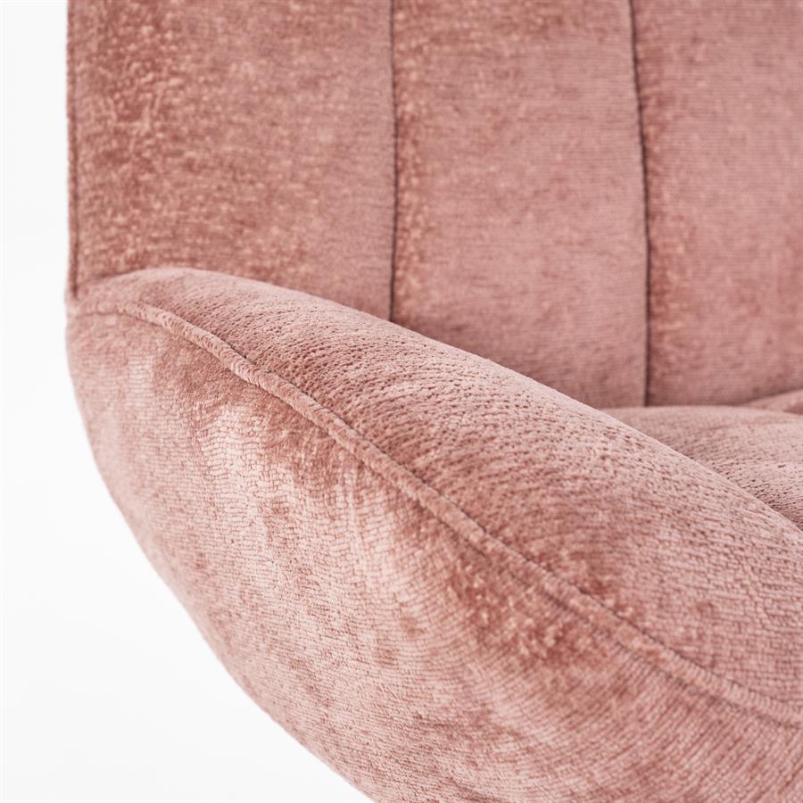 Fauteuil Derby | Draaibaar | Roze