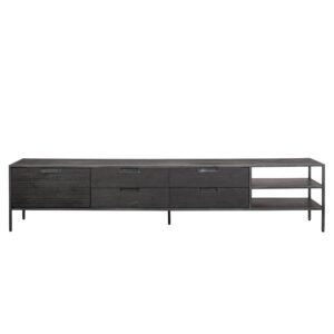 TV meubel Madison 210 cm | Zwart