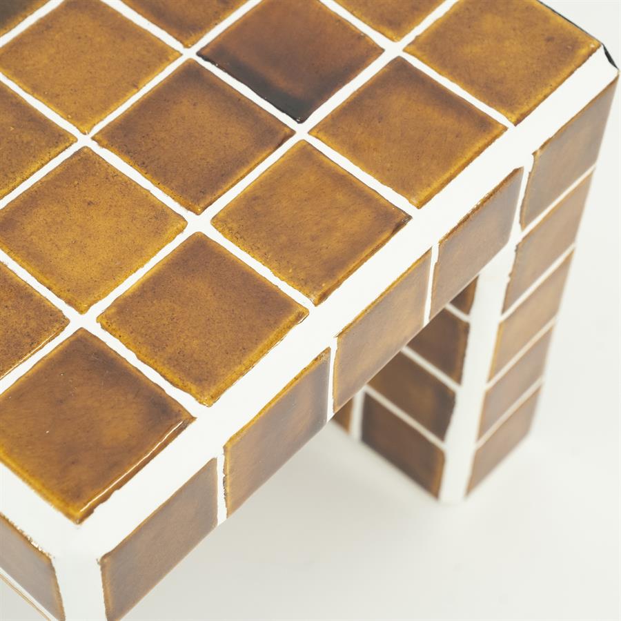 Wandplank Staxx | Mosterdgeel