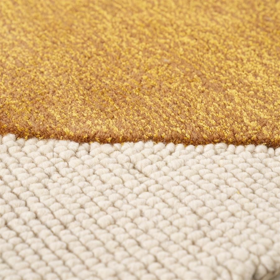 Vloerkleed Kazi 190×290 cm | Mosterdgeel