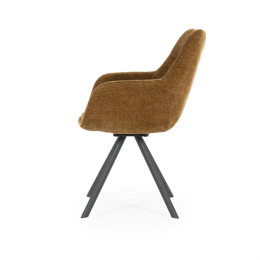 Stoel Bliss | Mosterdgeel