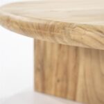 Salontafel Leoti Groot Crème | Natuurlijk