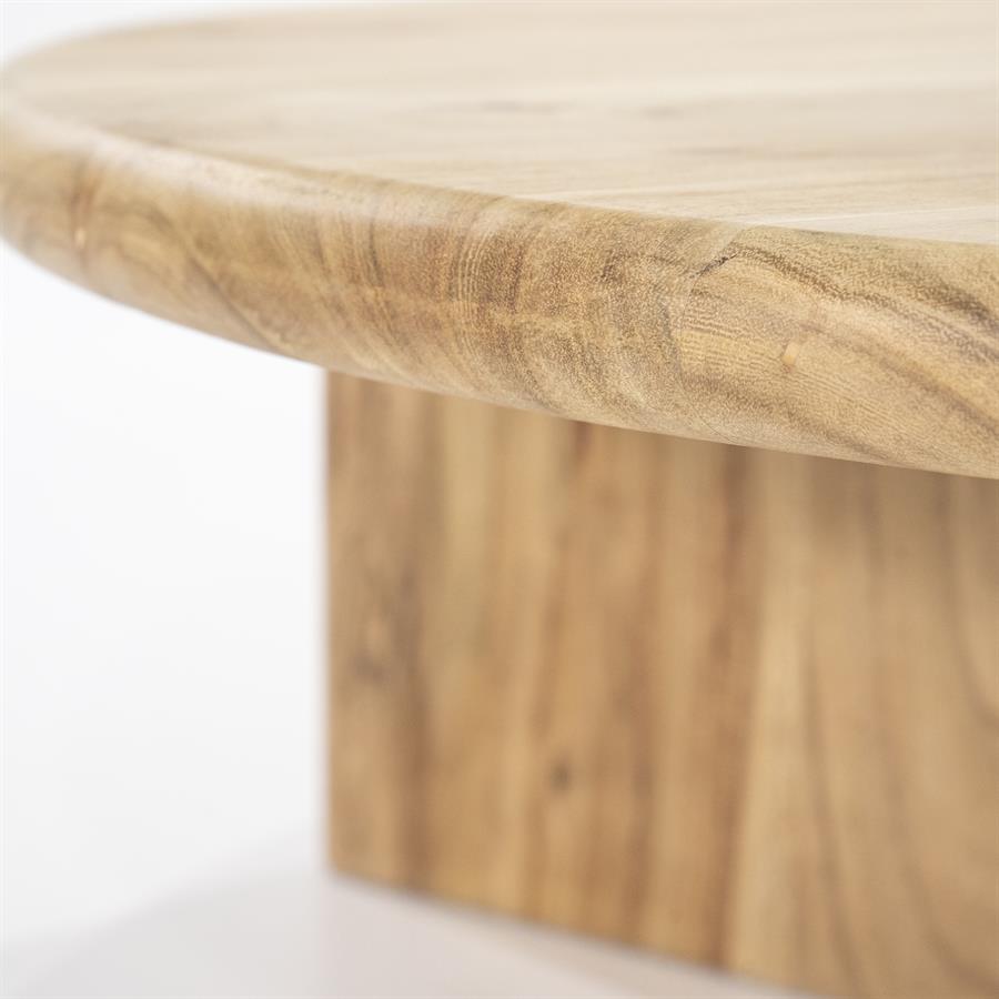 Salontafel Leoti Groot Crème | Natuurlijk