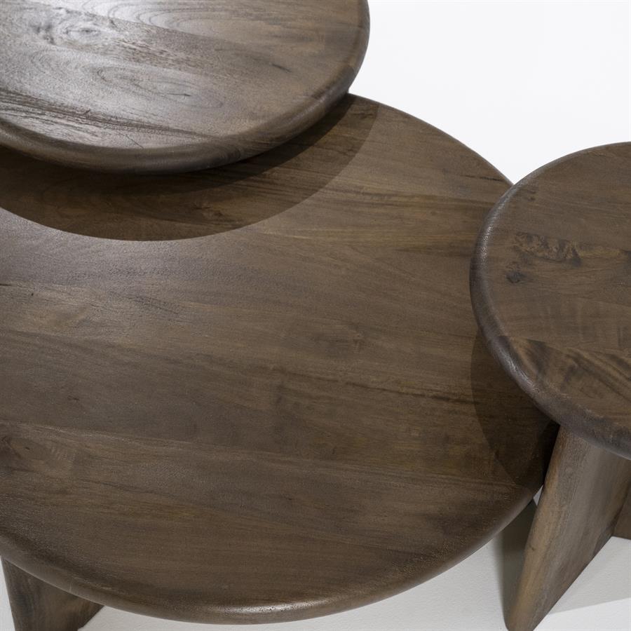 Salontafel Leoti Groot | Bruin
