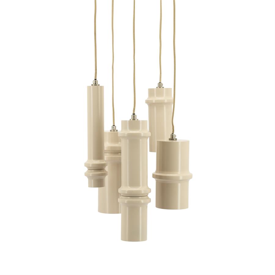 Hanglamp Cylin cluster 5 | Roze