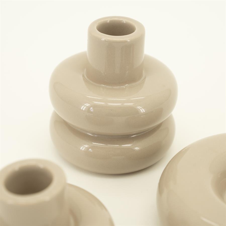 Theelichtset Float | Taupe